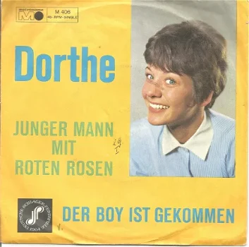 Dorthe ‎– Junger Mann Mit Roten Rosen (1964) - 1