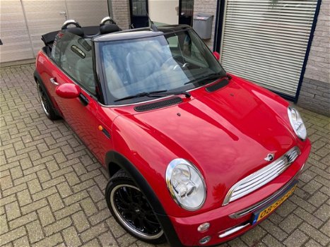 Mini Mini Cabrio - 1.6 Cooper Chili NL.Auto/107Dkm/Leder/Airco/Cruise/Pdc/17Inch - 1