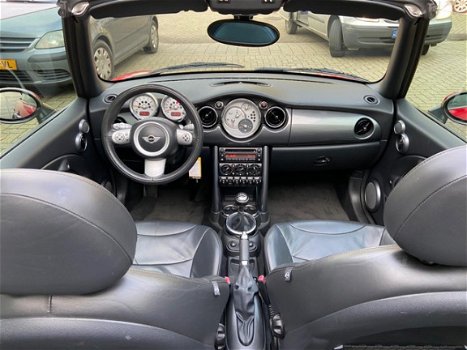 Mini Mini Cabrio - 1.6 Cooper Chili NL.Auto/107Dkm/Leder/Airco/Cruise/Pdc/17Inch - 1