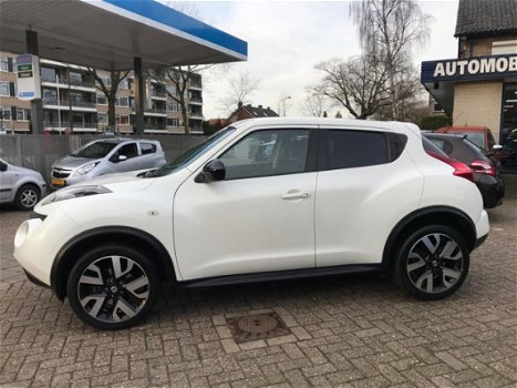 Nissan Juke - 1.6 Acenta 117PK*NAV*PDC*CRUISE.C*LM.VELG*A.UITRIJ CAM, *CLIMA *MF.STUUR*BOEKJES - 1