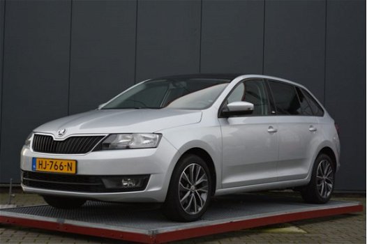 Skoda Rapid Spaceback - 1.2 TSI Greentech Edition panoramadak - 1