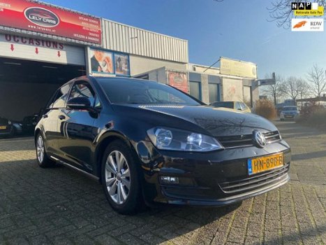 Volkswagen Golf - 1.6 TDI Comfortline BlueMotion Bj: 2015 132.xxx Nap Navi Climate control Zeer Netj - 1