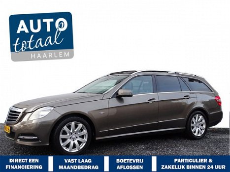 Mercedes-Benz E-klasse Estate - 220 CDI Avantgarde Aut-Panodak-Leer-Navi-Ecc-Pdc-Xenon - 1