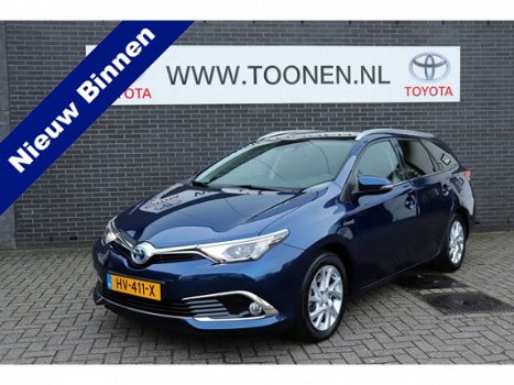 Toyota Auris Touring Sports - 1.8 Hybrid Lease pro Rijklaarprijs Navigatie-LED-Parkeersensoren voor/ - 1