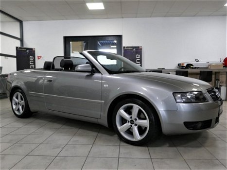 Audi A4 Cabriolet - 3.0 V6 Pro Line Youngtimer *88dkm* 1e Eig. Uniek 220pk Bose/PDC/Leder-Alcantara - 1