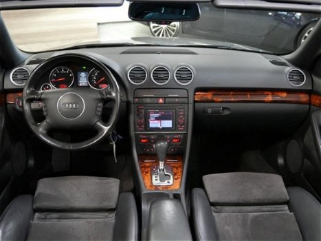 Audi A4 Cabriolet - 3.0 V6 Pro Line Youngtimer *88dkm* 1e Eig. Uniek 220pk Bose/PDC/Leder-Alcantara - 1