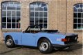 Triumph TR6 - Moss Supercharger Uniek en zeer mooi Euro bumpers, French Blue - 1 - Thumbnail