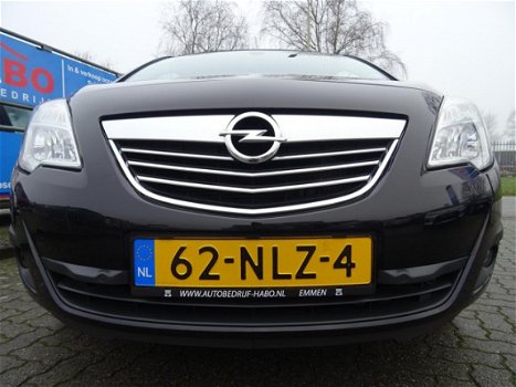 Opel Meriva - 1.4 TURBO COSMO 140PK ECC/CRUISE/REGEN.SENS/PARK.SENS/LMV/TREKHAAK - 1