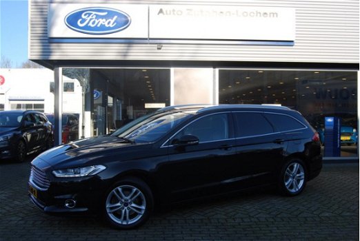 Ford Mondeo - 1.5 160PK WGN TITANIUM LEDER/NAVI/WINTERBANDEN/LED - 1