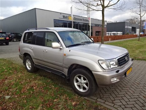 Toyota Land Cruiser 100 - 4.2 Ex.Standard Roof Window Van Grijs kenteken met hoog dak - 1