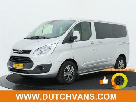 Ford Transit Custom - 2.2TDCI 155 PK Limited Dubbele Cabine Leer / Dubbele schuifdeur / Luxe - 1