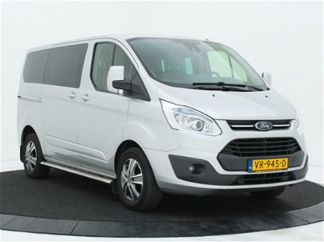 Ford Transit Custom - 2.2TDCI 155 PK Limited Dubbele Cabine Leer / Dubbele schuifdeur / Luxe - 1