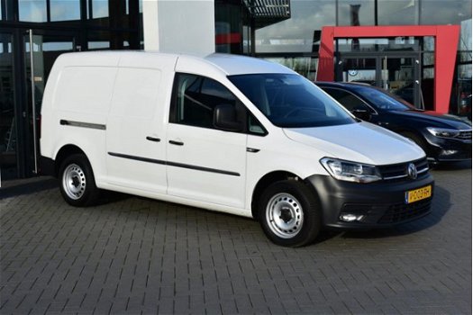 Volkswagen Caddy Maxi - 2.0 TDI L2H1 BMT Comfortline Navi, executive pakket, laadvloer, zijwand bekl - 1