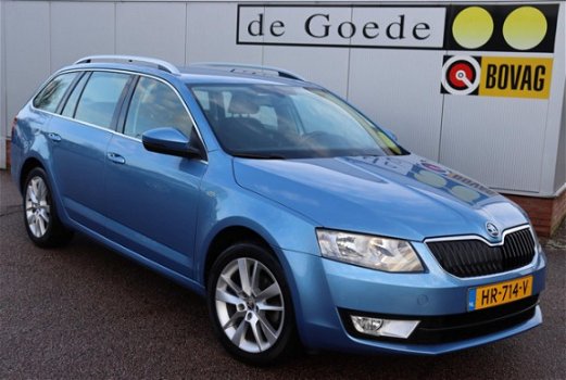 Skoda Octavia Combi - 1.6 TDI Greentech Edition Businessline org. NL-auto automaat navigatie - 1