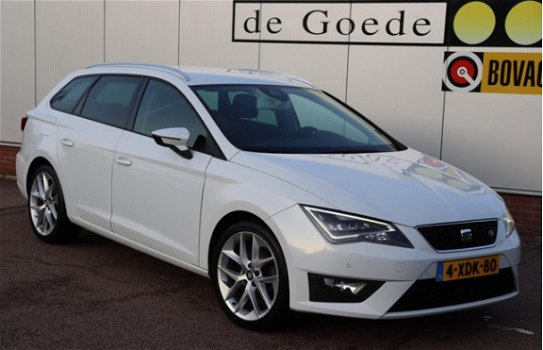 Seat Leon ST - 1.4 TSI FR First Edition org. NL-auto 103kw/140pk navigatie - 1