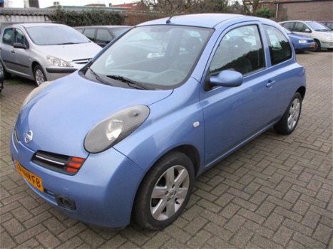 Nissan Micra - 1.2 Tekna AIRCO MOTOR ROOKT RIJDT WEL - 1