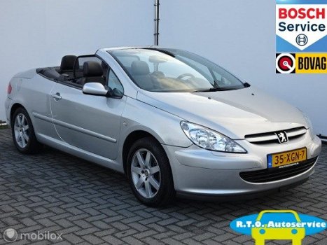 Peugeot 307 CC - 2.0-16V AUTOMAAT LEDEREN BEKLEDING 102000 KM - 1