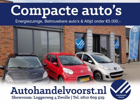 Peugeot 107 - 1.0-12V XR (APK:Nieuw) Stuurbekrachtiging - 1