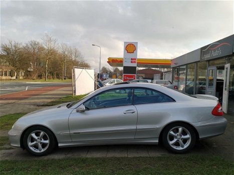 Mercedes-Benz CLK-klasse Coupé - 320 Elegance Airco/Cruise/Leer/Navi/Dak/Xenon/PDC - 1