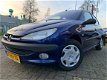 Peugeot 206 - 1.4 Gentry Airco 5drs. APK Blauw Elek. Ramen - 1 - Thumbnail