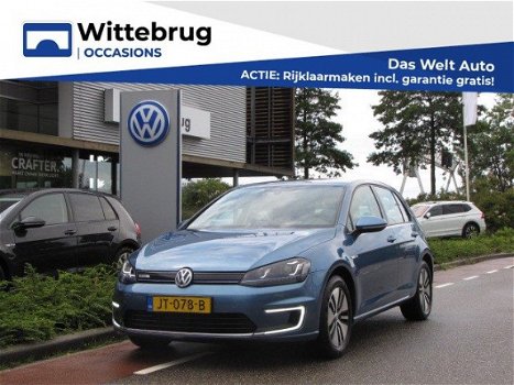 Volkswagen e-Golf - NAVI Geadverteerde prijs is INCL. BTW - 1