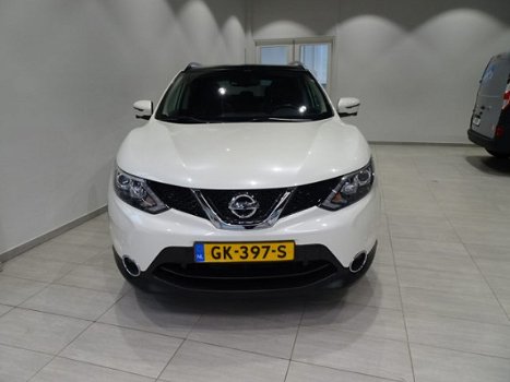 Nissan Qashqai - 1.2 Tekna | PANORAMADAK | 360° CAMERA | NAVIGATIE | STOELVERWARMING | LEDER STOELBE - 1