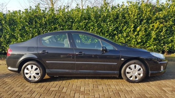 Peugeot 407 - 1.6 HDiF XT Cruise Climate Control 208.520 km NAP APK tot 12-'20 El. stoelen zeer netj - 1