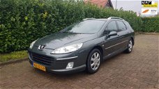 Peugeot 407 SW - 2.0 ST Pack Business Navi Cruise Climate Control PDC APK 08-'20 afn. trekhaak