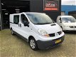 Renault Trafic - 2.0 dCi T29 L2H1 DC Dubbel cabine marge Airco Elk.ramen Navigatie zeer nette - 1 - Thumbnail