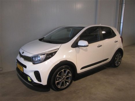 Kia Picanto - 1.0 T-GDi 100pk 5-zits X-Line Navigatie/ Leer/ Climate - 1