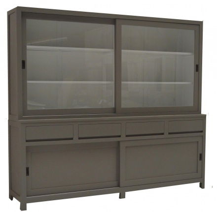 Strakke design kast schuifdeuren 300cm levererbaar in iedere RAL kleur - Afbeelding 2