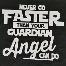 Never go Faster .. Race shirt (Uitverkoop)