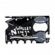 Handige WALLET NINJA TSA 18 in 1 RVS. creditcard multi tool!! - 1 - Thumbnail