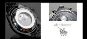 Alias kim Homme automatic Tourbillon Aviator Horloge!!! - 2 - Thumbnail