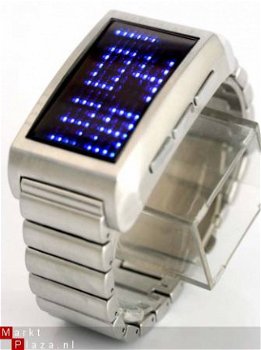 Intercrew The Next Generation S/STEEL Led watch/Horloge! - 2