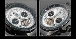 Alias kim Homme automatic Tourbillon Aviator Horloge!!! - 3 - Thumbnail