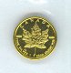 1 Gram puur.999 fijn Zilver/goud muntje,Canadian maple leaf! - 1 - Thumbnail