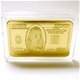 1 Troy Oz 24K .999 layered Gold (goud) USA $100 BILL baar! - 1 - Thumbnail