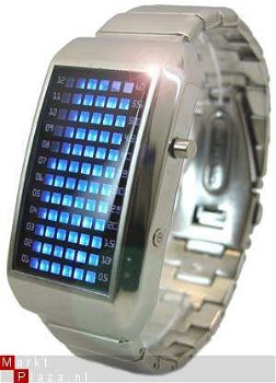 The Intercrew Galactic 3000 Prototype Led watch/Horloge!! - 2