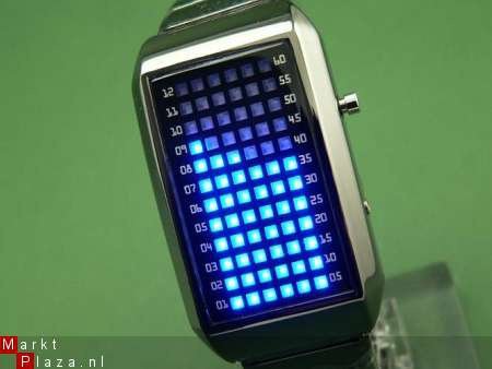 The Godier Galactic 3000 Prototype Led watch/Horloge!! - 1
