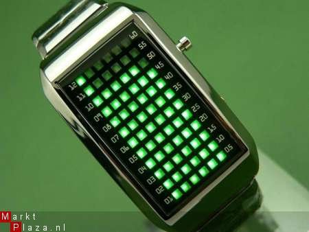 The Godier Galactic 3000 Prototype Led watch/Horloge!! - 2