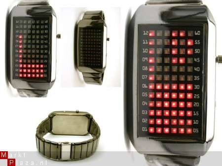 The Godier Galactic 3000 Prototype Led watch/Horloge!! - 4