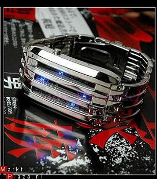 The matrix BARCODE 2 Time Evolution Led watch/Horloge!! - 6