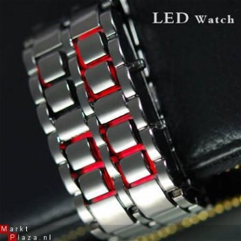 The Iron Samurai Time Evolution Led watch/Horloge!!! - 1