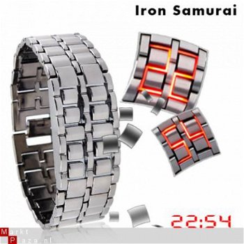 The Iron Samurai Time Evolution Led watch/Horloge!!! - 6