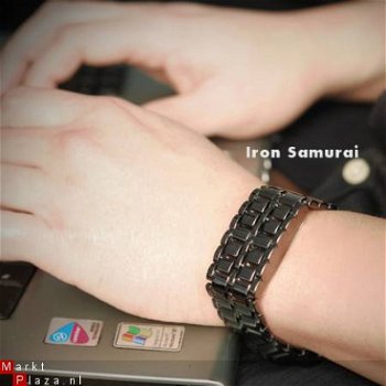 The Iron Samurai Time Evolution Led watch/Horloge!!! - 7