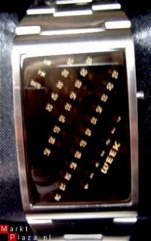 The GODIER Galaxy 3330 Prototype Led watch/Horloge!! - 6