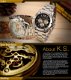 Kronen&Söhne automatic Navigator Horloge!! - 7 - Thumbnail