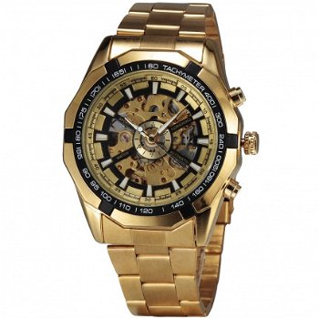 Automatic Forsining skeleton Sports Design Horloge!!! - 1