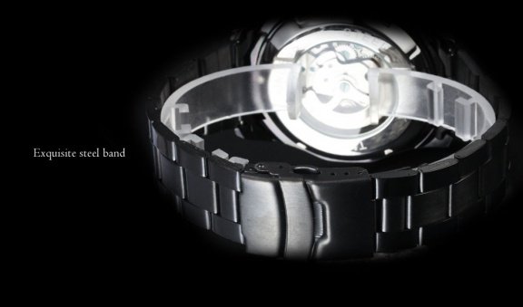 Automatic Forsining skeleton Sports Design Horloge!!! - 7
